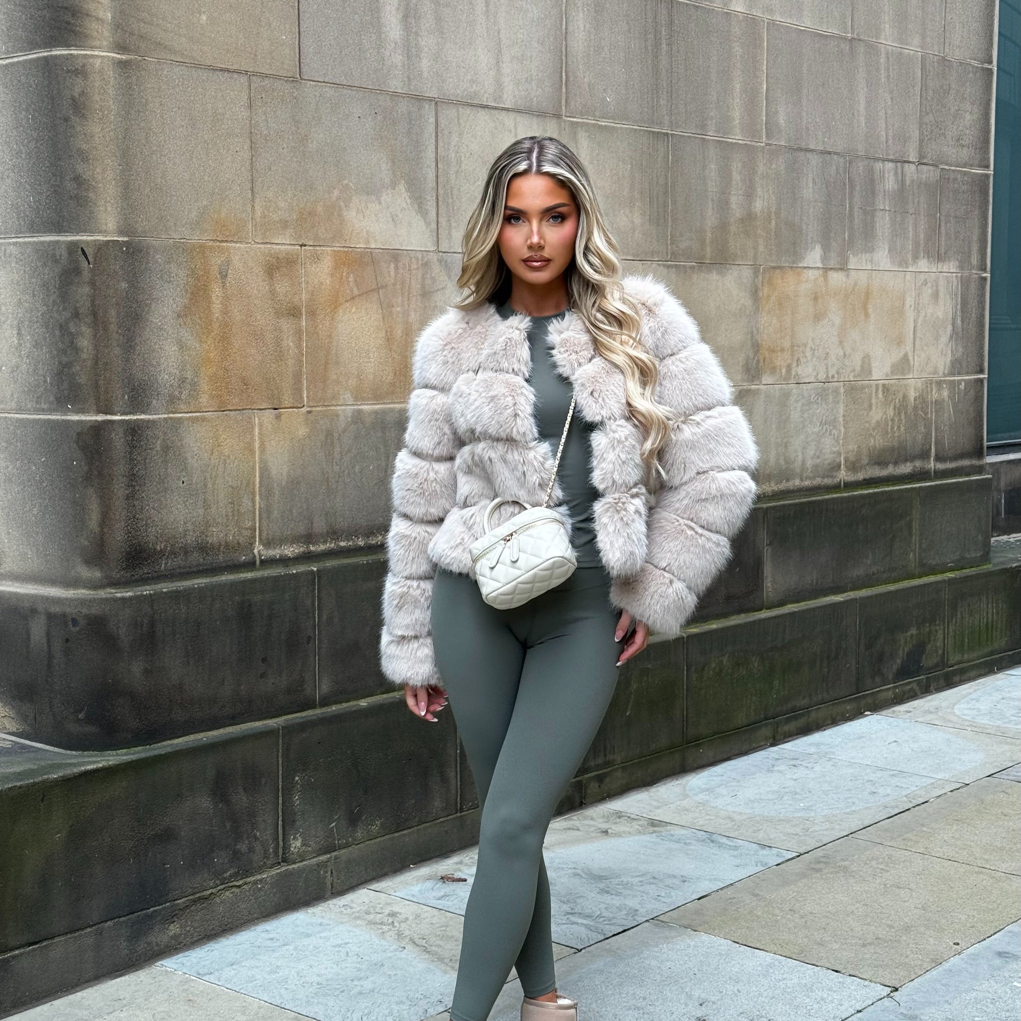 Luxury Faux Leather Jacket