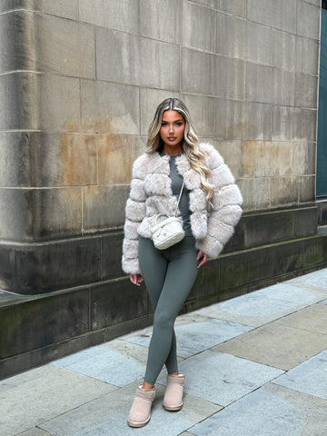 Luxury Faux Leather Jacket